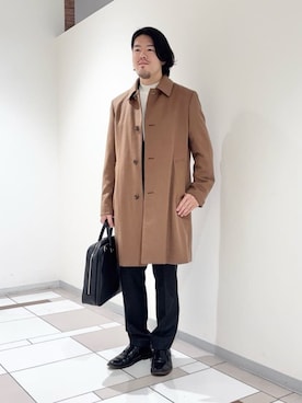 及川さん(メンズ・170cm)の冬コーディネート