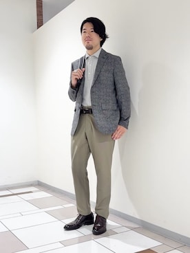 及川さん(メンズ・170cm)の秋コーディネート
