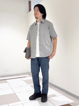 及川さん(メンズ・170cm)の夏コーディネート