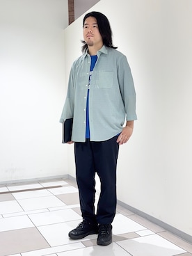 及川さん(メンズ・170cm)の夏コーディネート