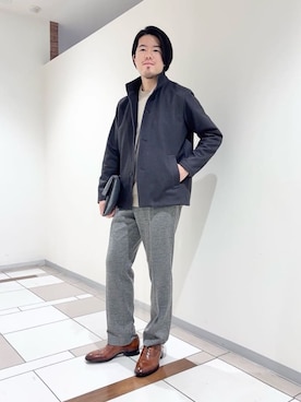 及川さん(メンズ・170cm)の冬コーディネート