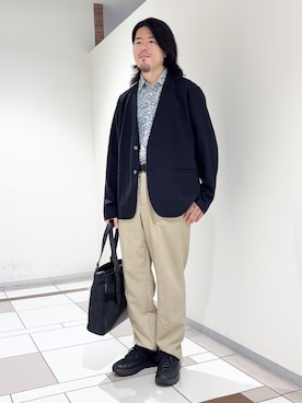 及川さん(メンズ・170cm)の夏コーディネート