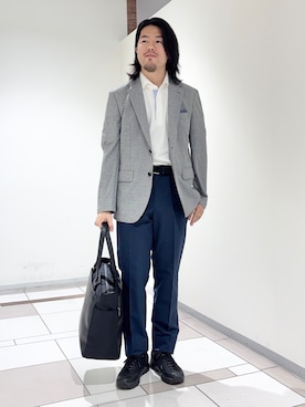 及川さん(メンズ・170cm)の夏コーディネート