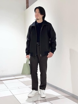 及川さん（メンズ・170cm）の冬コーディネート