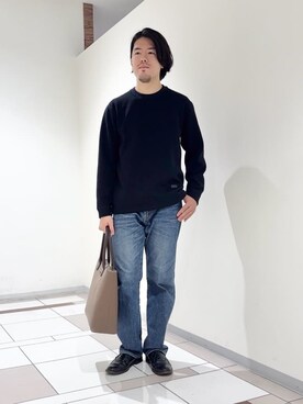 及川さん（メンズ・170cm）の秋コーディネート