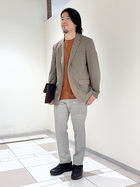 及川さん(メンズ・170cm)の夏コーディネート