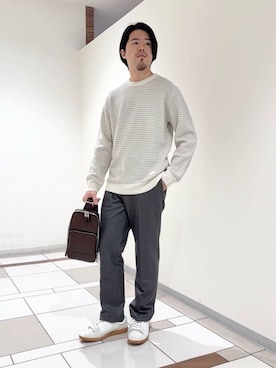 及川さん(メンズ・170cm)の冬コーディネート
