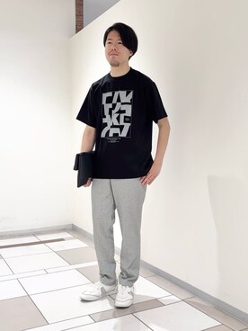 「TAKEO KIKUCHI（タケオキクチ）のアイテム」を使った、及川さん（メンズ・170cm）の春コーディネート