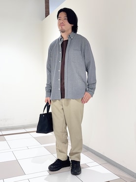 及川さん(メンズ・170cm)の夏コーディネート