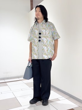 及川さん（メンズ・170cm）の夏コーディネート