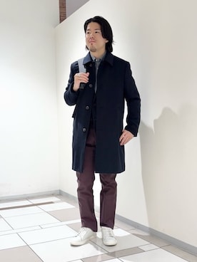 及川さん（メンズ・170cm）の冬コーディネート