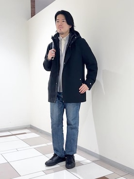 及川さん(メンズ・170cm)の冬コーディネート
