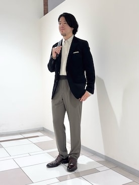 及川さん(メンズ・170cm)の秋コーディネート