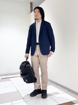 及川さん(メンズ・170cm)の秋コーディネート
