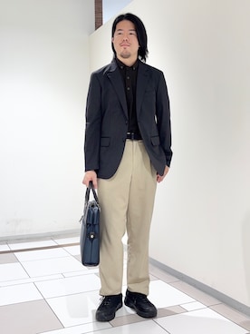 及川さん(メンズ・170cm)の夏コーディネート