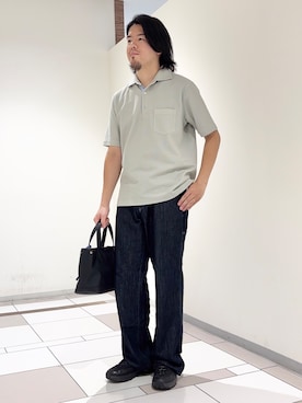 及川さん(メンズ・170cm)の夏コーディネート