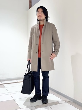 及川さん（メンズ・170cm）の春コーディネート