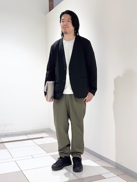 及川さん(メンズ・170cm)の春コーディネート