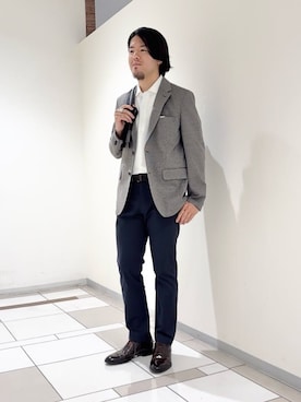 及川さん(メンズ・170cm)の秋コーディネート