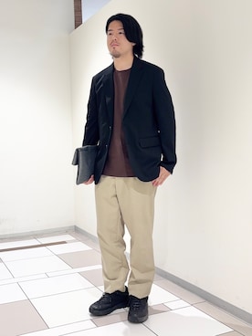 及川さん(メンズ・170cm)の夏コーディネート