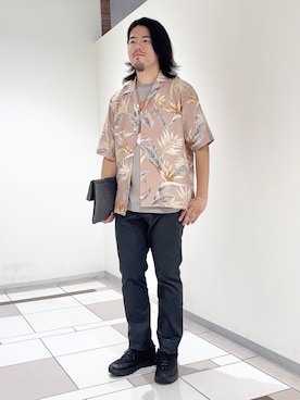 及川さん(メンズ・170cm)の夏コーディネート