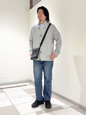 及川さん(メンズ・170cm)の春コーディネート