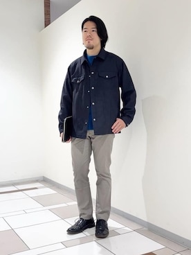 及川さん(メンズ・170cm)の冬コーディネート