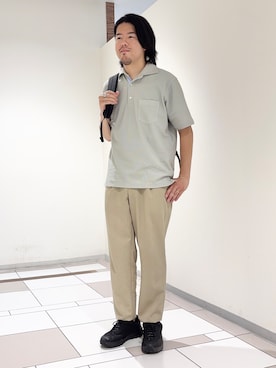 及川さん(メンズ・170cm)の夏コーディネート