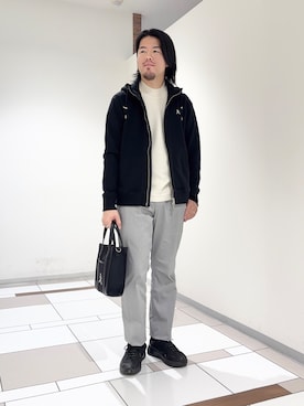 及川さん(メンズ・170cm)の秋コーディネート