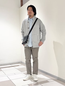 及川さん(メンズ・170cm)の冬コーディネート