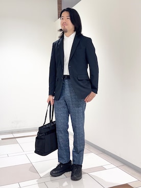 及川さん(メンズ・170cm)の夏コーディネート