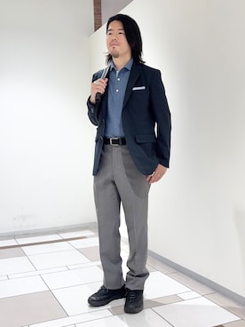 及川さん(メンズ・170cm)の夏コーディネート