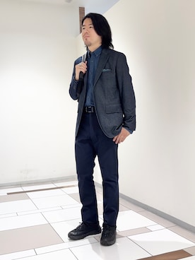 及川さん(メンズ・170cm)の秋コーディネート