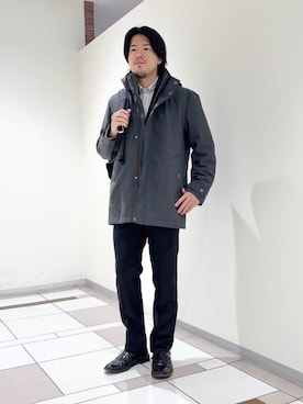 及川さん(メンズ・170cm)の冬コーディネート