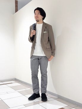 及川さん(メンズ・170cm)の秋コーディネート
