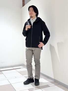 及川さん(メンズ・170cm)の冬コーディネート