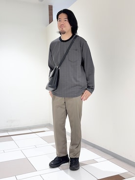 及川さん(メンズ・170cm)の秋コーディネート