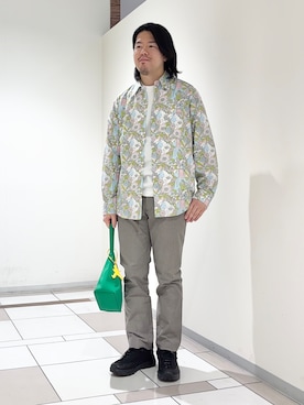 及川さん(メンズ・170cm)の春コーディネート