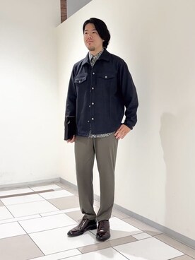 及川さん(メンズ・170cm)の秋コーディネート