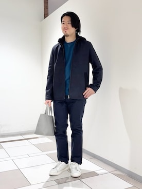 及川さん（メンズ・170cm）の冬コーディネート
