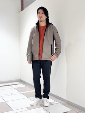 及川さん（メンズ・170cm）の冬コーディネート
