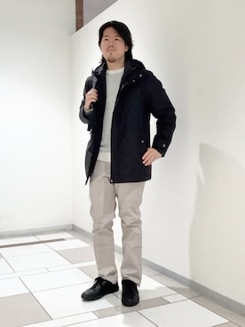 及川さん(メンズ・170cm)の冬コーディネート