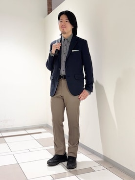 及川さん(メンズ・170cm)の冬コーディネート