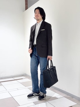 及川さん(メンズ・170cm)の冬コーディネート