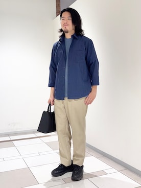 及川さん(メンズ・170cm)の夏コーディネート