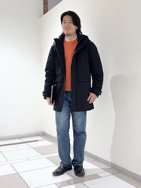 及川さん(メンズ・170cm)の冬コーディネート
