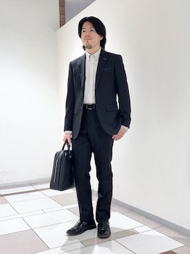及川さん(メンズ・170cm)の冬コーディネート