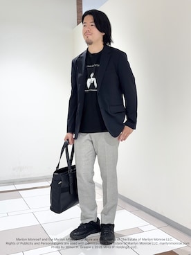 及川さん(メンズ・170cm)の夏コーディネート