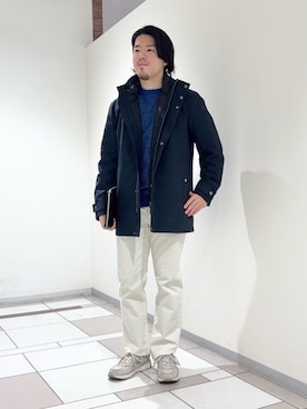 及川さん(メンズ・170cm)の冬コーディネート