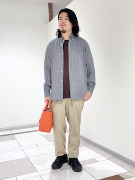 及川さん(メンズ・170cm)の春コーディネート